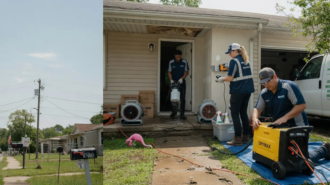 Storm Damage Water Removal in South Haven, KS near me